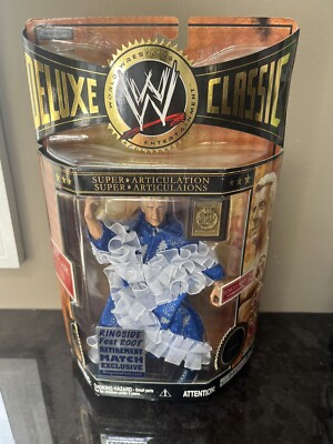WWE RIc Flair Retirement Ringside Fest Jakks Deluxe Classic Wrestling Figure WCW