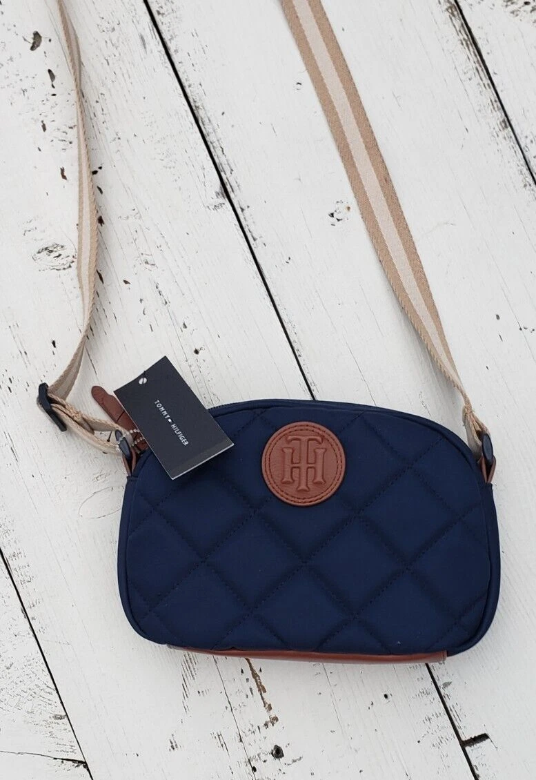 Navy blue sling best sale bag