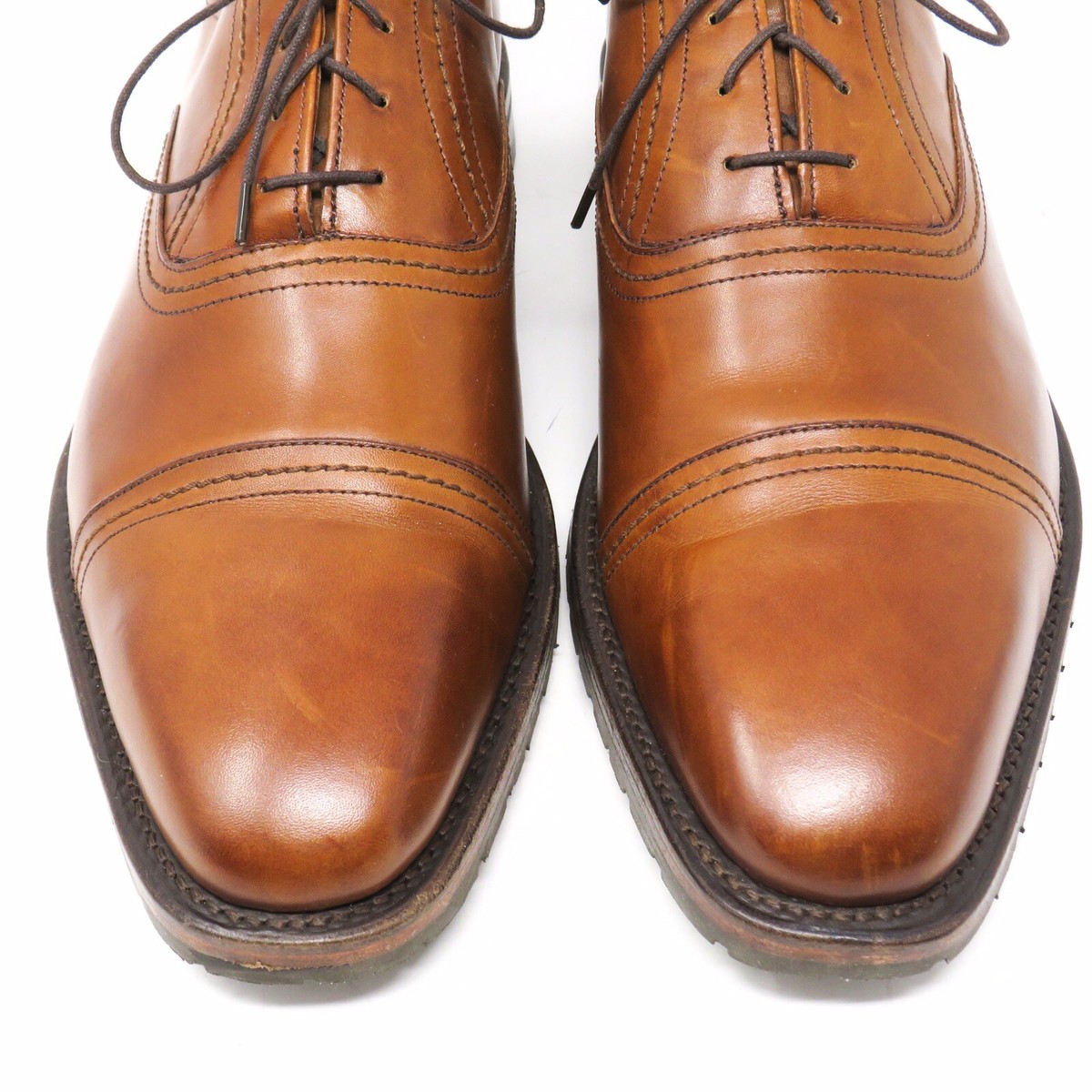 Allen Edmonds Westwood Brown Cap Toe Oxford Leather Shoes  display picture 2