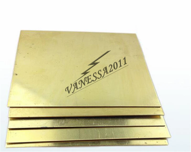 1pcs Laiton Métal Feuille Plaque 1.5mm x 100mm - Photo 1/1