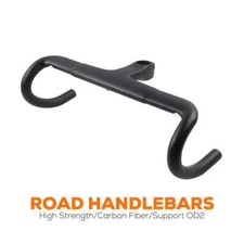 Full Carbon Fiber Road Bike Integrated Handlebar 31.8mm 380mm 400mm 420mm 440mm