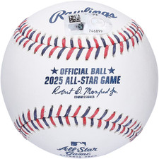 Paul Skenes 2025 All Star Signed Baseball Pirates Fanatics Authentic MLB
