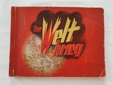Zigarettenbilderalbum Der Weltkrieg 1914 - 1918 Militär Krieg Album vollständig