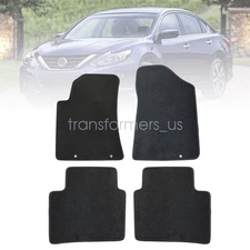 2013 - 2018 For Nissan Altima Replacement Front & Rear Floor Mats Carpet Velour