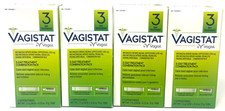 (4) Vagistat 3-Day Treatment Combination Pack Antifungal Sealed Exp: 4/2027+