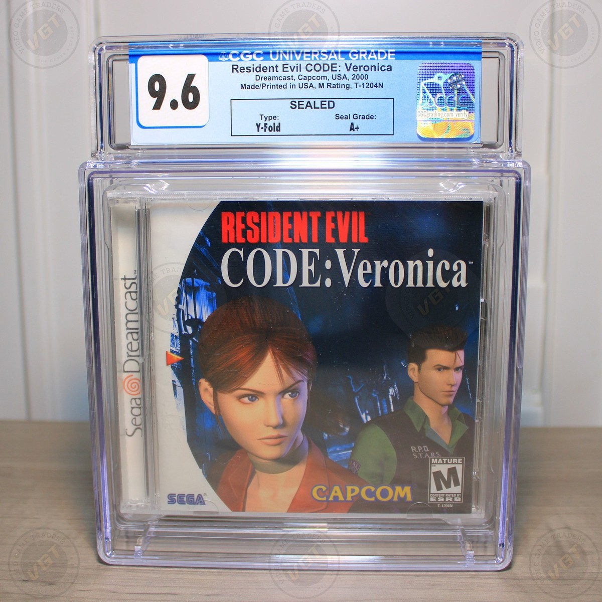 Resident Evil -- CODE: Veronica (Sega Dreamcast, 2000) for sale
