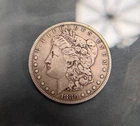 1880 Morgan Dollar 90% Silver $1 US Coin