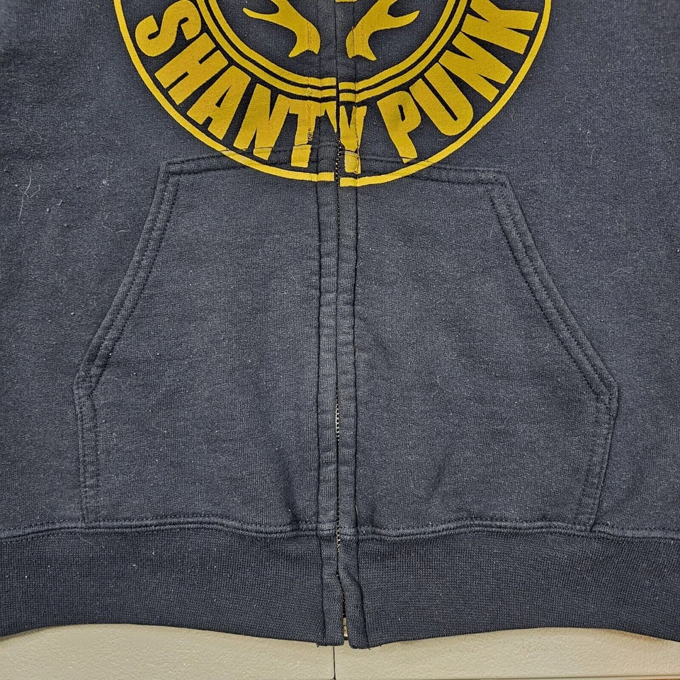 Skinny Lister 连帽衫小号 Shanty 朋克音乐乐队 y2k Skater Streetwear 音乐会 — 第 3/4 张图片