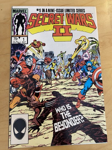 Marvel Comics "Secret Wars II" #1 (1985) Earthfall By Jim Shooter . 8.0 Grade