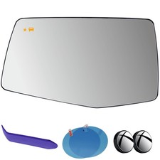 EAP Driver Side Mirror Glass Compatible with Chevrolet Silverado 1500 2019-20...