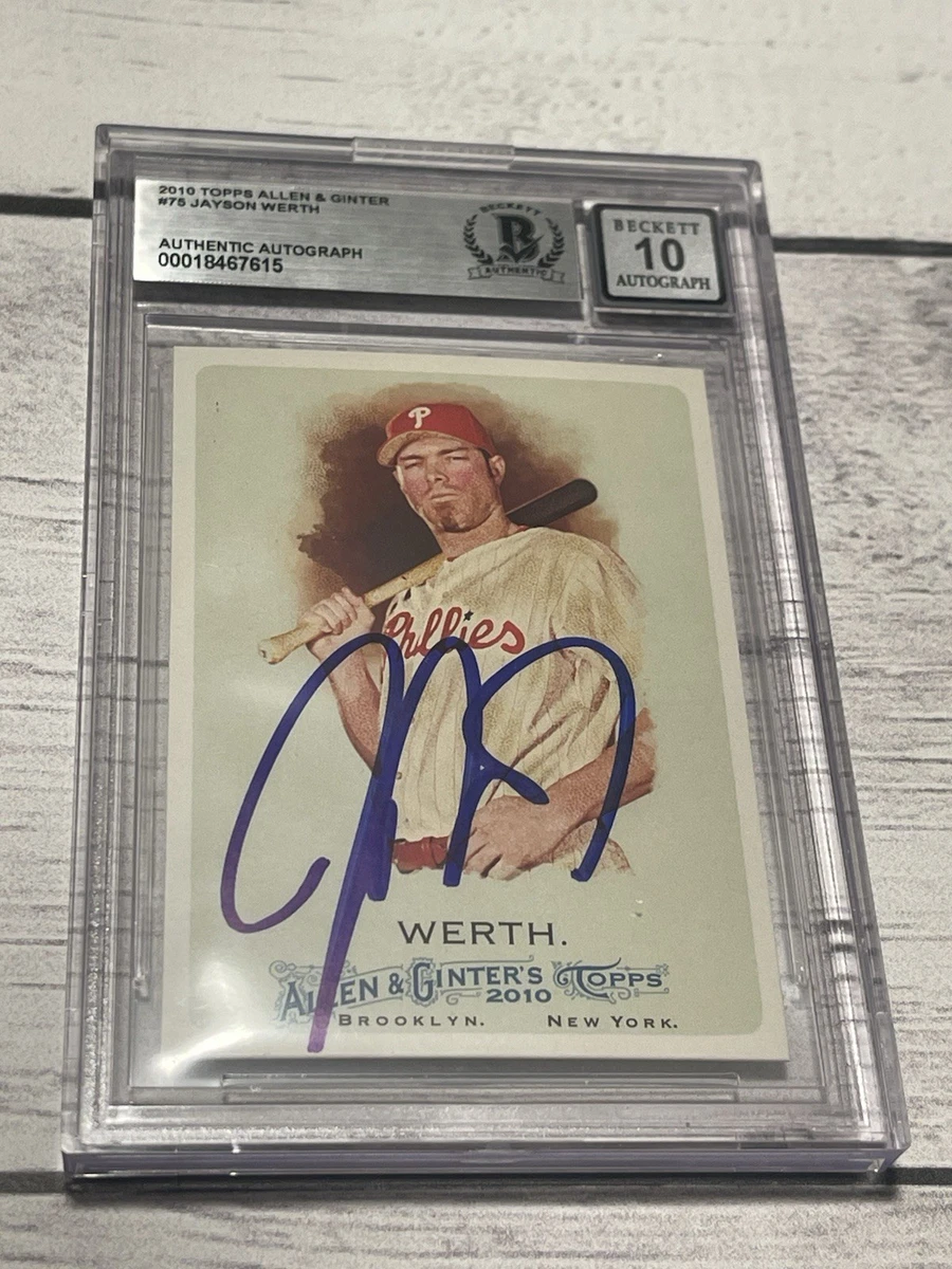 Jayson Werth MLB Original Autographed Items for sale | eBay