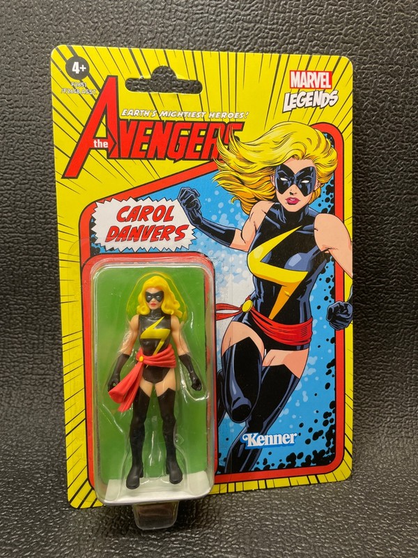 Marvel Legends 3.75" Kenner Action Figure: Carol Danvers Capt Marvel (Avengers)
