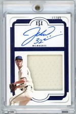 2025 Panini National Treasures Jacob Misiorowski #SLJMS /49 SS Auto Rookie Card