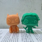 Funko mini keychain DC UNIVERSE heros Prototype The joker & batman Vinyl figure