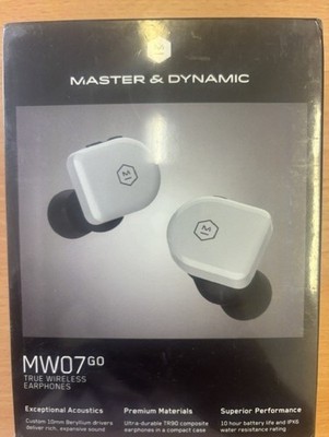 Master & Dynamic MW07 Go True Wireless Kopfhörer - Steingrau - Einzelhandel versiegelt