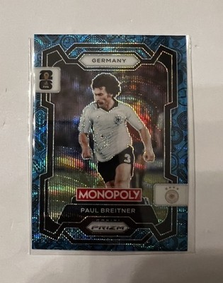 2026 Panini Prizm Monopoly FIFA World Cup #63 Paul Breitner Blue