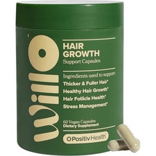 WILLO Hair Growth Support 60 Capsules For Women Hair Health USA