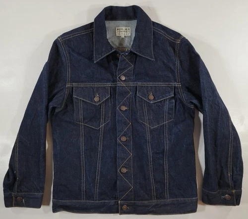 Imogene + Willie Made in USA Selvedge Denim Trucker Jean Jacket Adult S/M video thumbnail