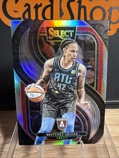 2025 Panini Select WNBA Brittney Griner #112 Silver Prizm Atlanta Dream