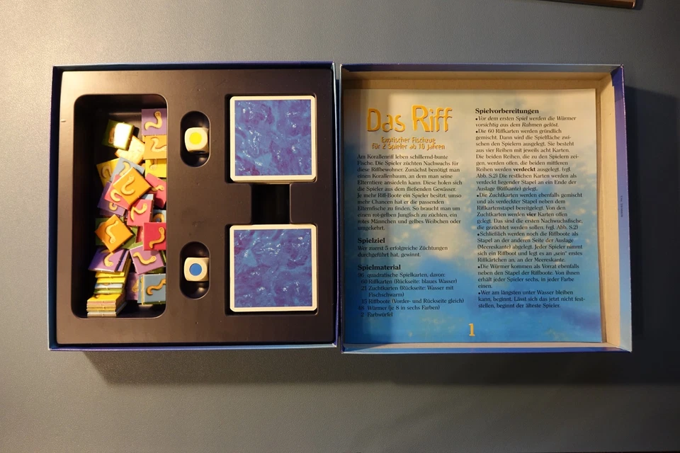 DAS RIFF (aus der KOSMOS-Reihe "Spiele für zwei") / Spiel für 2, erschienen 2000 - Bild 3 von 3