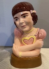 The Little Rascals - Darla Cookie Jar. 168/1000. New in box. 