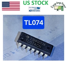 5PCS TL074CN TL074 Quad JFET Operational Amplifier New IC