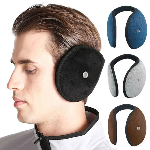 Soft Earmuffs Winter Thicken Warm Earmuffs With Earpiece Plush Earflaps Winter P
