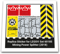 Replacement Sticker For Set Mining Power Splitter