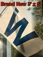 Wincraft Chicago Cubs 3’ X 5’ White "W" Flag
