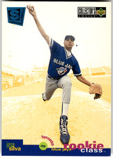 1995 Upper Deck Collector's Choice #16 JOSE SILVA Toronto Blue Jays RC
