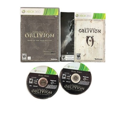 The Elder Scrolls IV: Oblivion Game of the Year Edition (Xbox 360, 2011) CIB