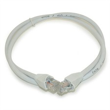 3ft Cat6 Ethernet RJ45 Patch Cable Stranded Snagless Booted WHITE