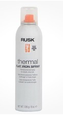 Rusk Designer Collection Thermal Flat Iron Spray with Argan Oil, 8 Fl Oz