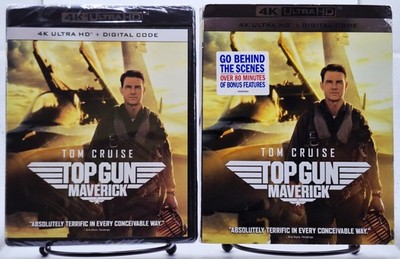 Top Gun: Maverick (4K UHD/Digital/Slipcover, 2022) Tom Cruise, Miles Teller NEW!