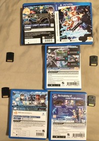 ~RARE~ ALL Sword Art Online ENGLISH Asia n Playstation PS Vita Games LOT TESTED!