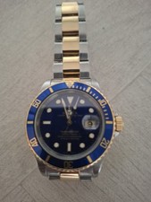 Rolex Submariner 16613 Blue Gold Steel ‘Bluesey’ 40mm With Box 