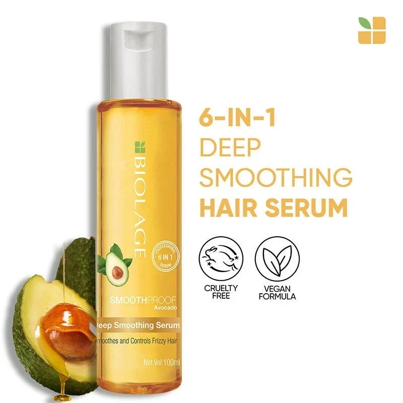Pack of 2 | MATRIX Biolage 6 In 1 Smooth Proof Deep Smoothing Serum 100 ml | F/S