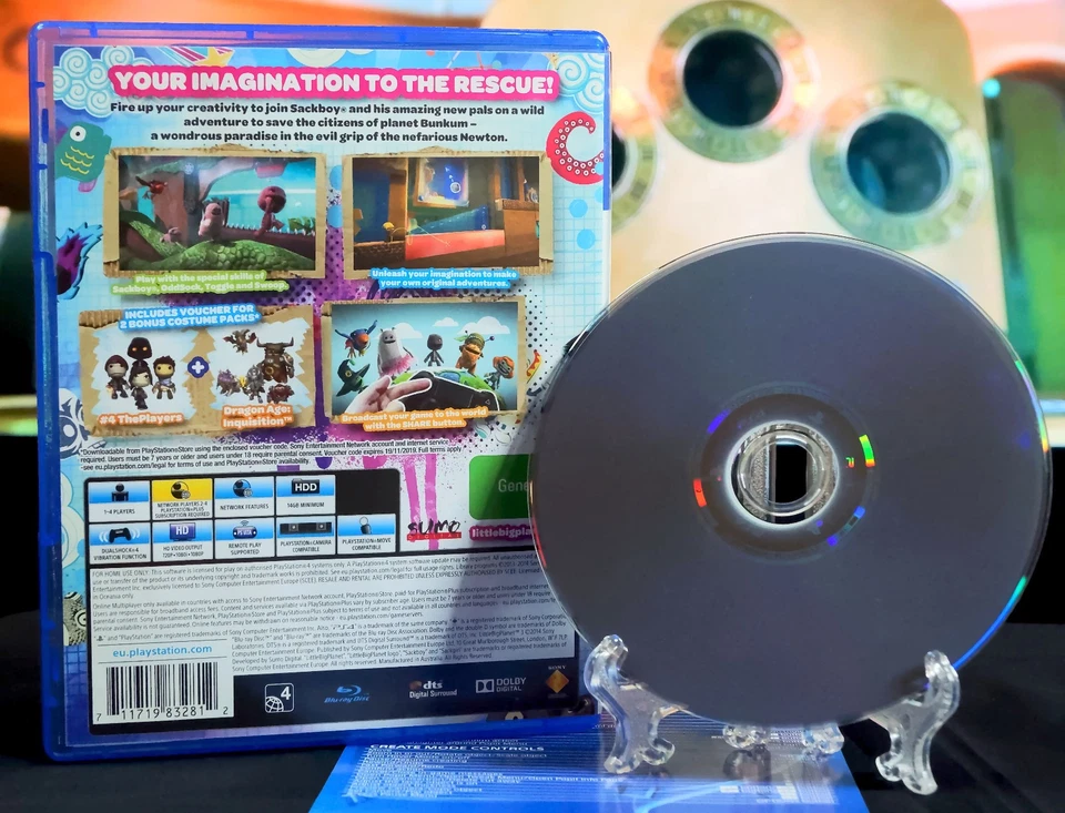 Juego LittleBigPlanet 3 Edición Extras PS4 de Sumo Digital [PAL][CIB Completo] Foto 2 de 4