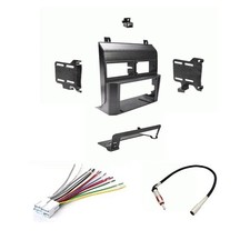 Double Din Car Radio Stereo Installation Kit, Black for 1988-94 Chevy GMC Trucks