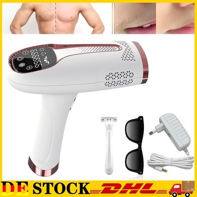 IPL Laser Haarentfernungsgerät Impulse Schmerzlos Dauerhafte Epilierer DHL