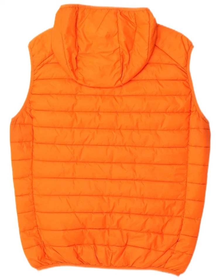 Chaqueta acolchada con capucha para hombre INVICTA UK 42 XL naranja poliamida DX09 Foto 4 de 4