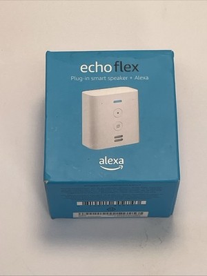 Amazon Echo Flex Plug In C77A68 Alexa Voice Control Speaker