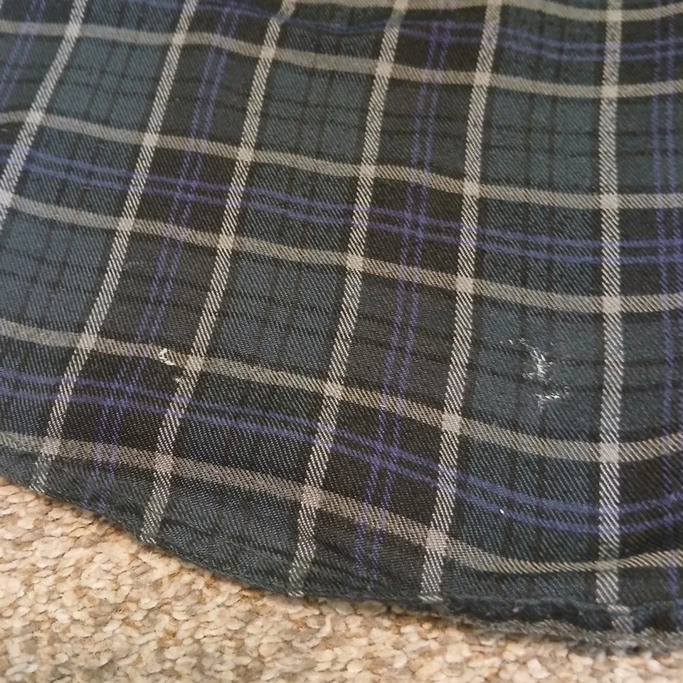 Camisa informal de franela con botones Merrell Opti-Wick UPF 20+ para hombre talla mediana Foto 4 de 4