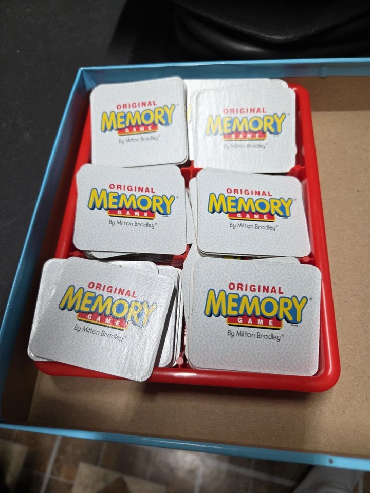 1990 Original Memory Game Milton Bradley Complete Childrens Matching Preschool - Image 4 of 4