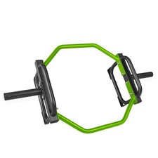 CAP Barbell Olympic Trap Bar, Hex Shrug Deadlift 50 inches, Green
