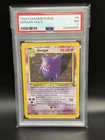 1999 GENGAR Pokemon Card #5 5/62 Fossil Unlimited Holo PSA 7 New Cert