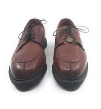 Allen Edmonds Ashton Men's Derby Shoes Split-Toe Leather Size 12 3E Brown