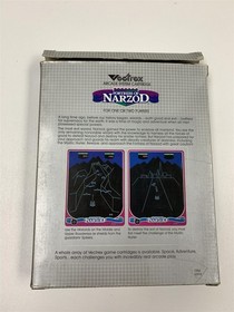 Fortress of Narzod Vectrex GCE 1982 - 100% COMPLETE CIB Box Manual Overlay Tray