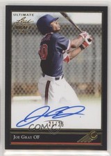 2018 Leaf Ultimate Draft 92 Black Gold 21/25 Joe Gray #BG-JG1 Auto 0cz