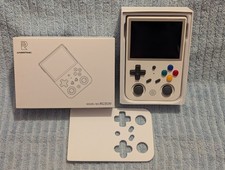 Anbernic RG353V Android/Linux 64Bit White Handheld Game Console Tested Works !